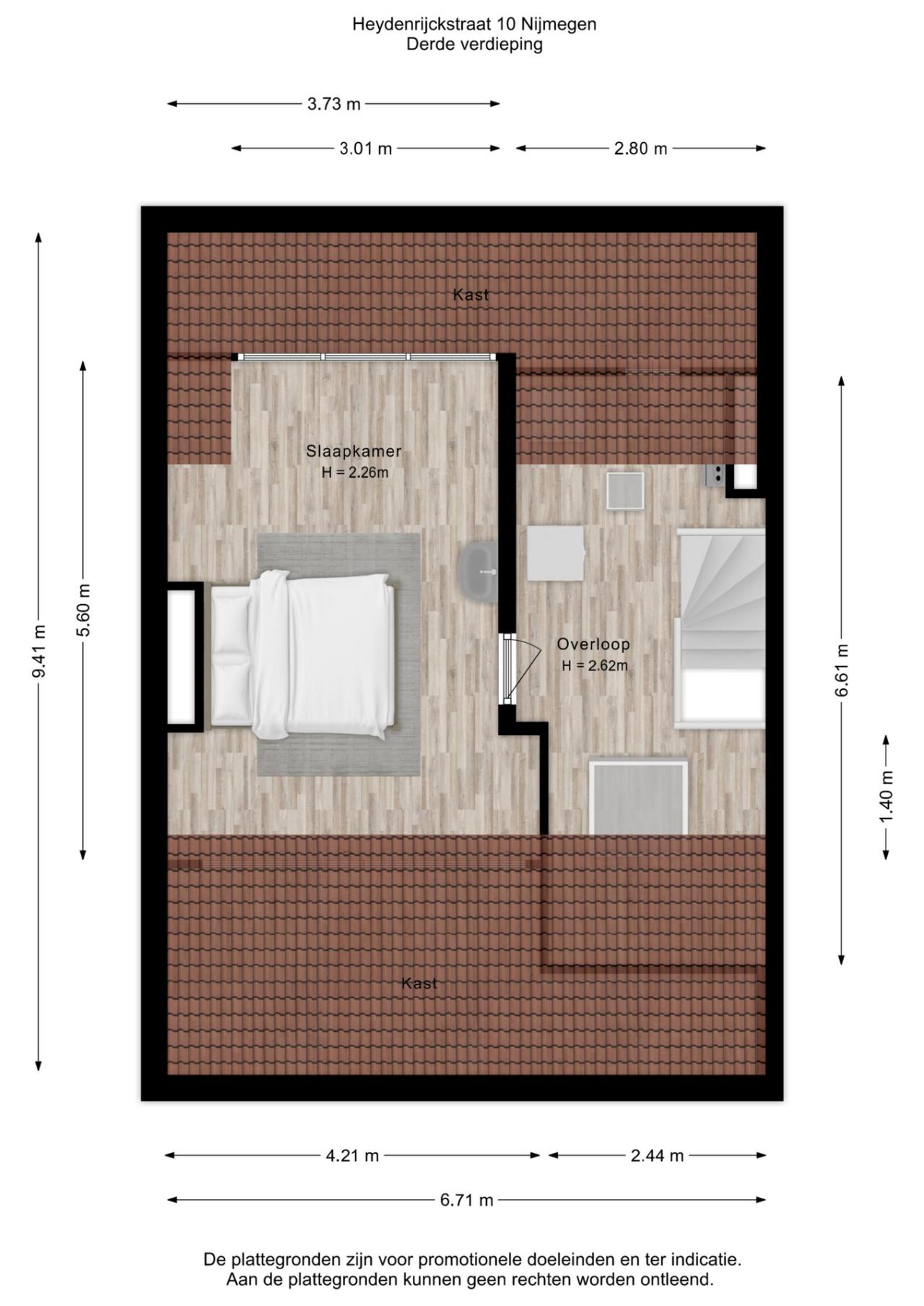 Heydenrijckstraat 10, Nijmegen (6521 LN)