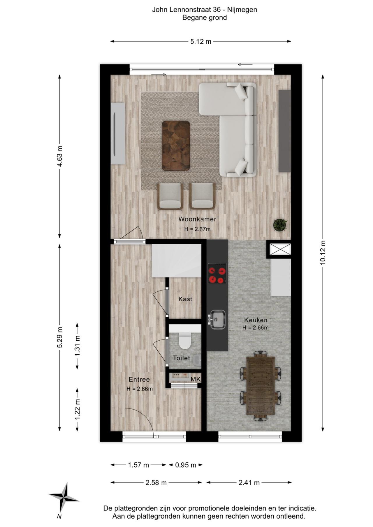 John Lennonstraat 36, Lent (6663 GP)