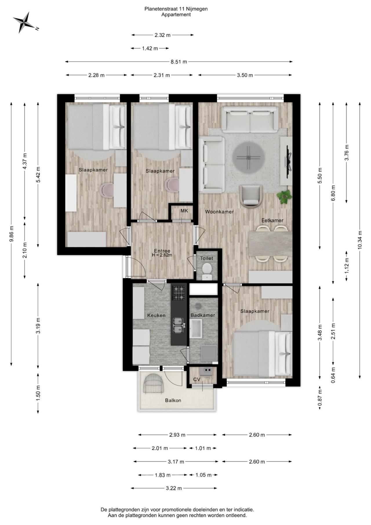 Planetenstraat 11, Nijmegen (6543 VV)