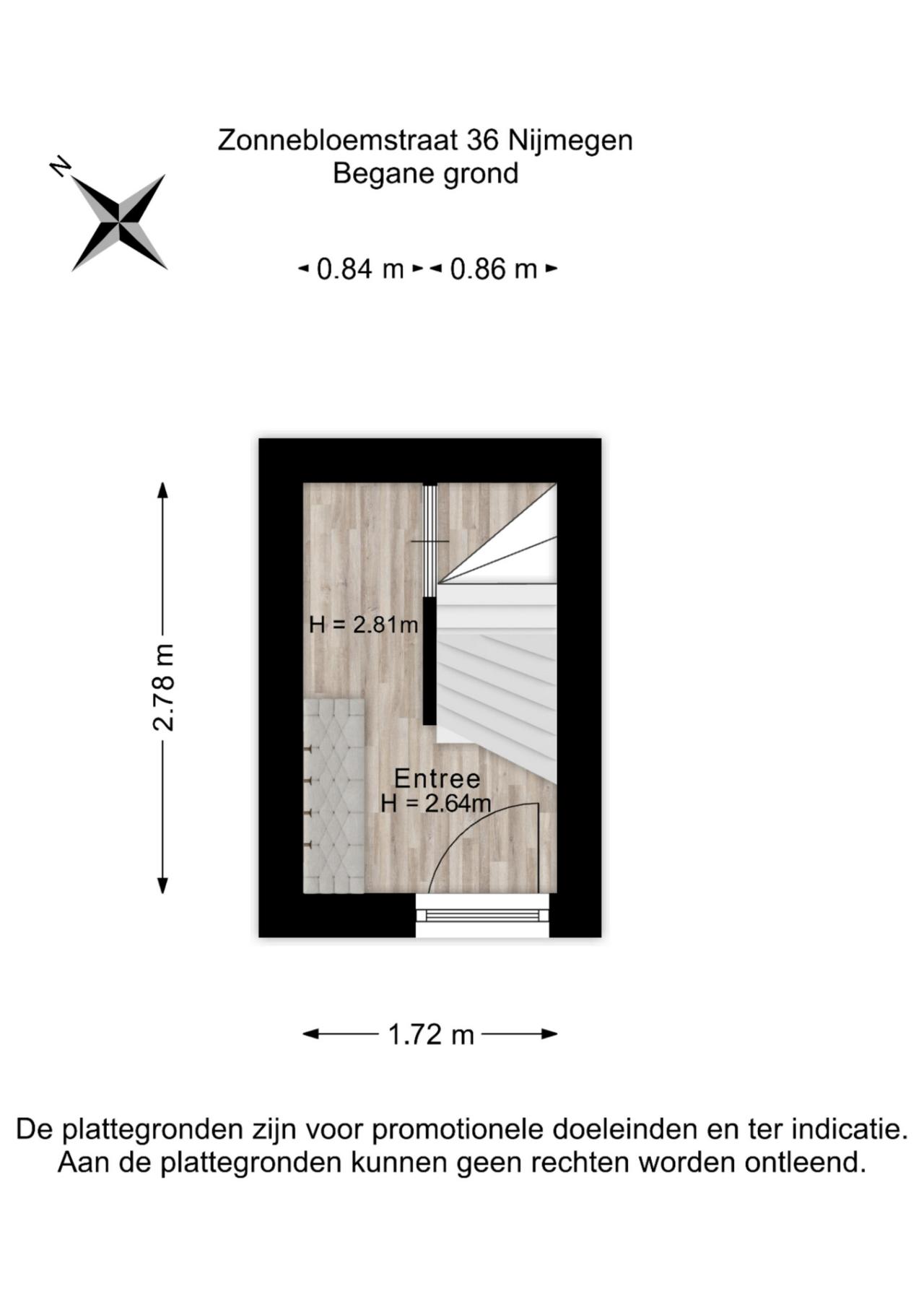 Zonnebloemstraat 36, Nijmegen (6542 NG)