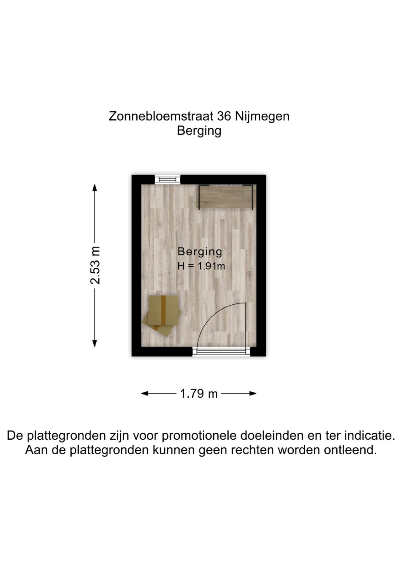 Zonnebloemstraat 36, Nijmegen (6542 NG)