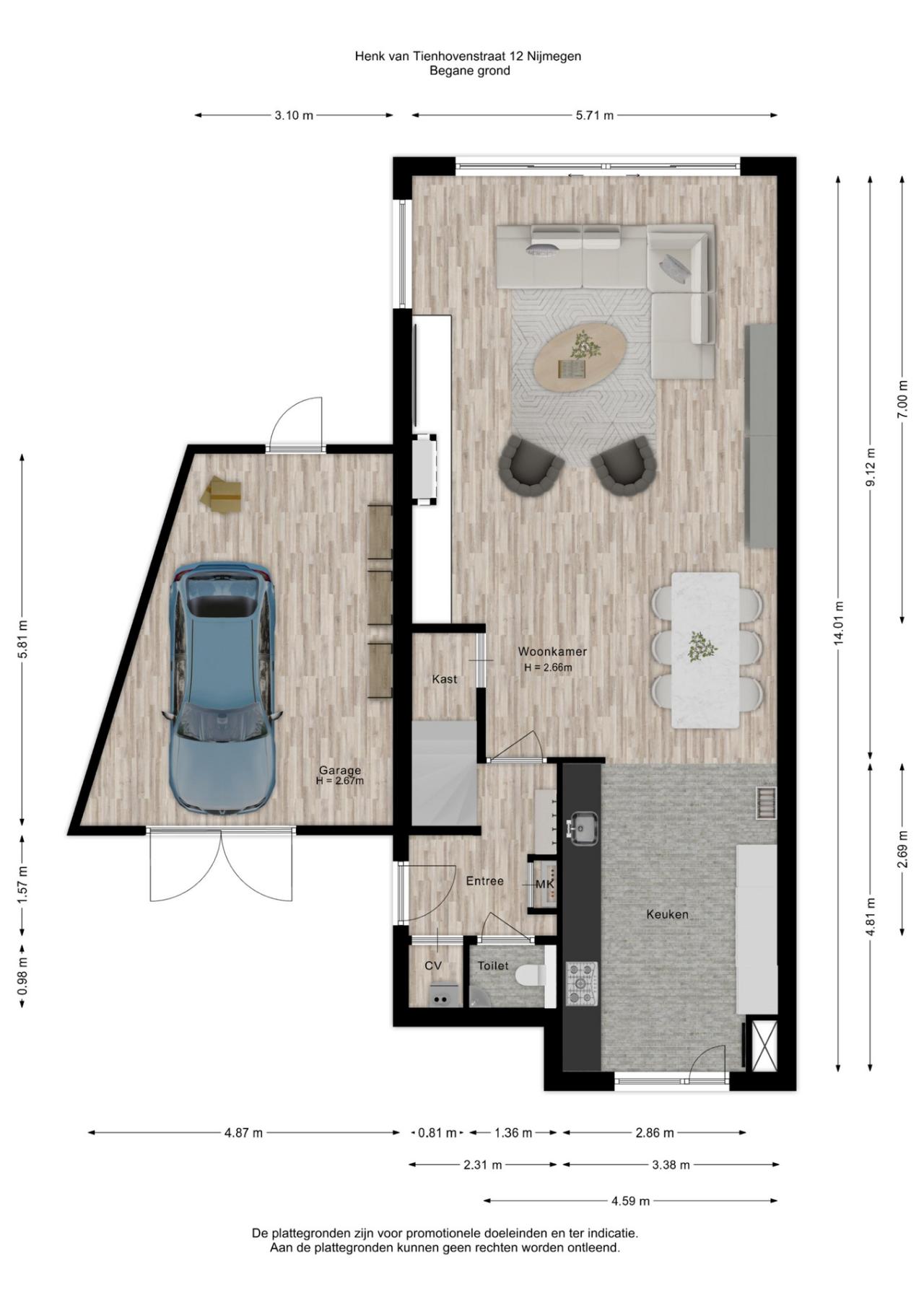 Henk van Tienhovenstraat 12, Nijmegen (6543 JB)