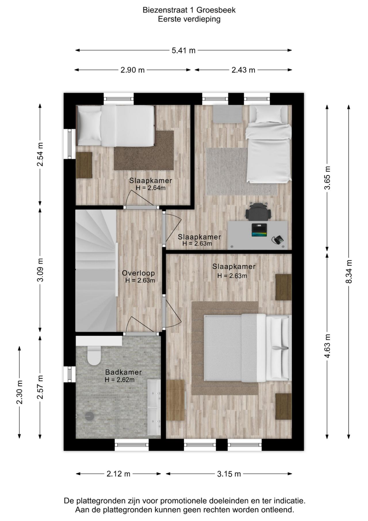 Biezenstraat 1, Groesbeek (6561 DH)