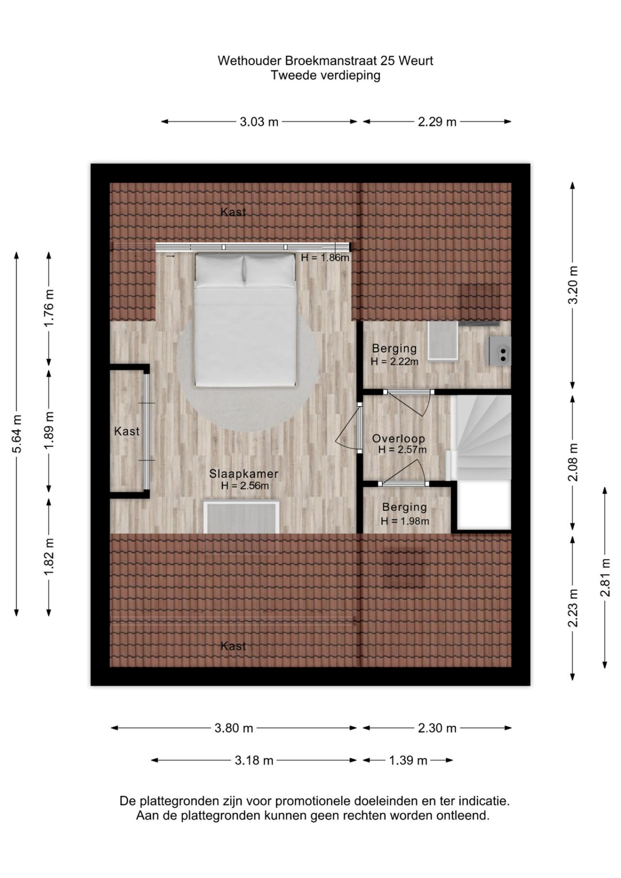 Wethouder Broekmanstraat 25, Weurt (6551 BB)