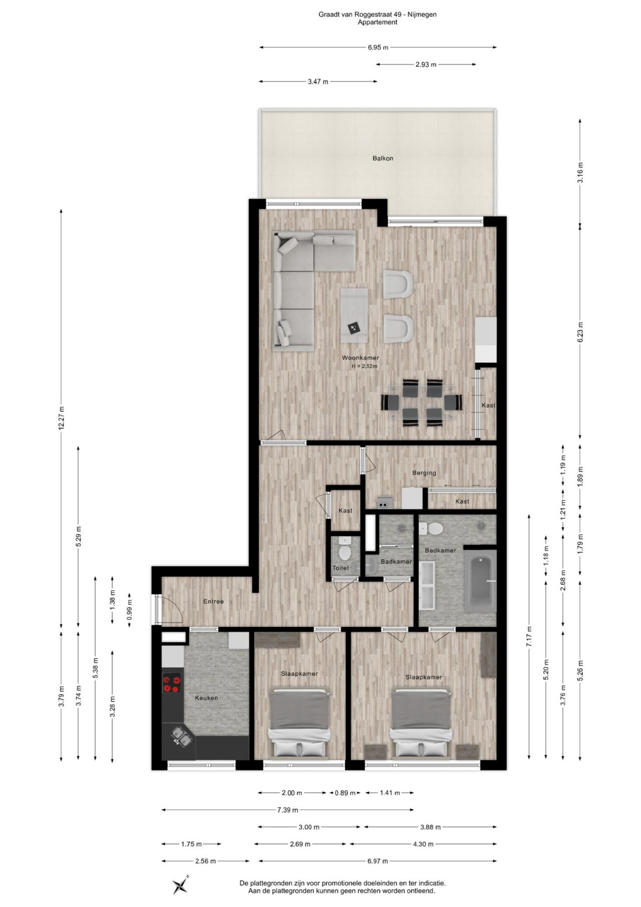 Graadt van Roggenstraat 49, Nijmegen (6522 AW)