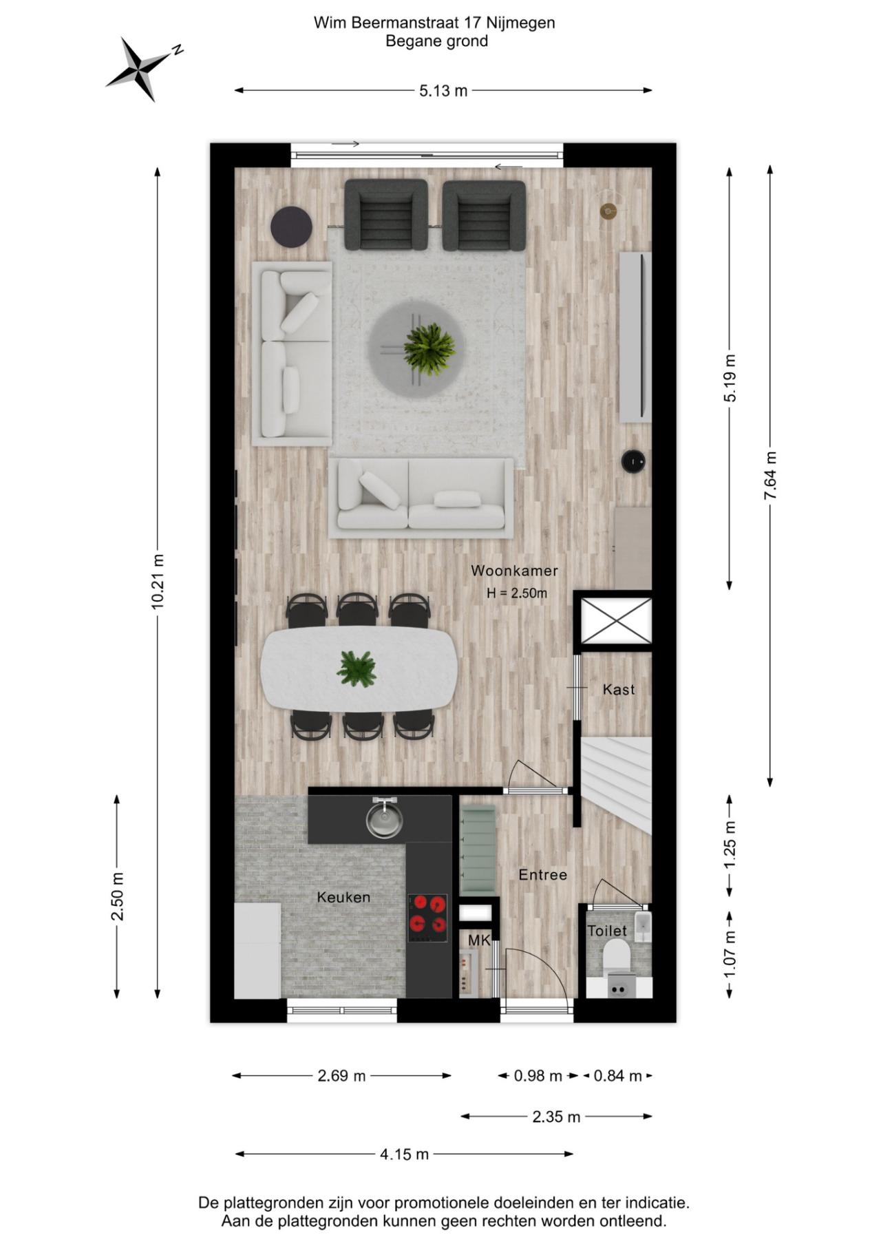 Wim Beermanstraat 17, Nijmegen (6523 RC)