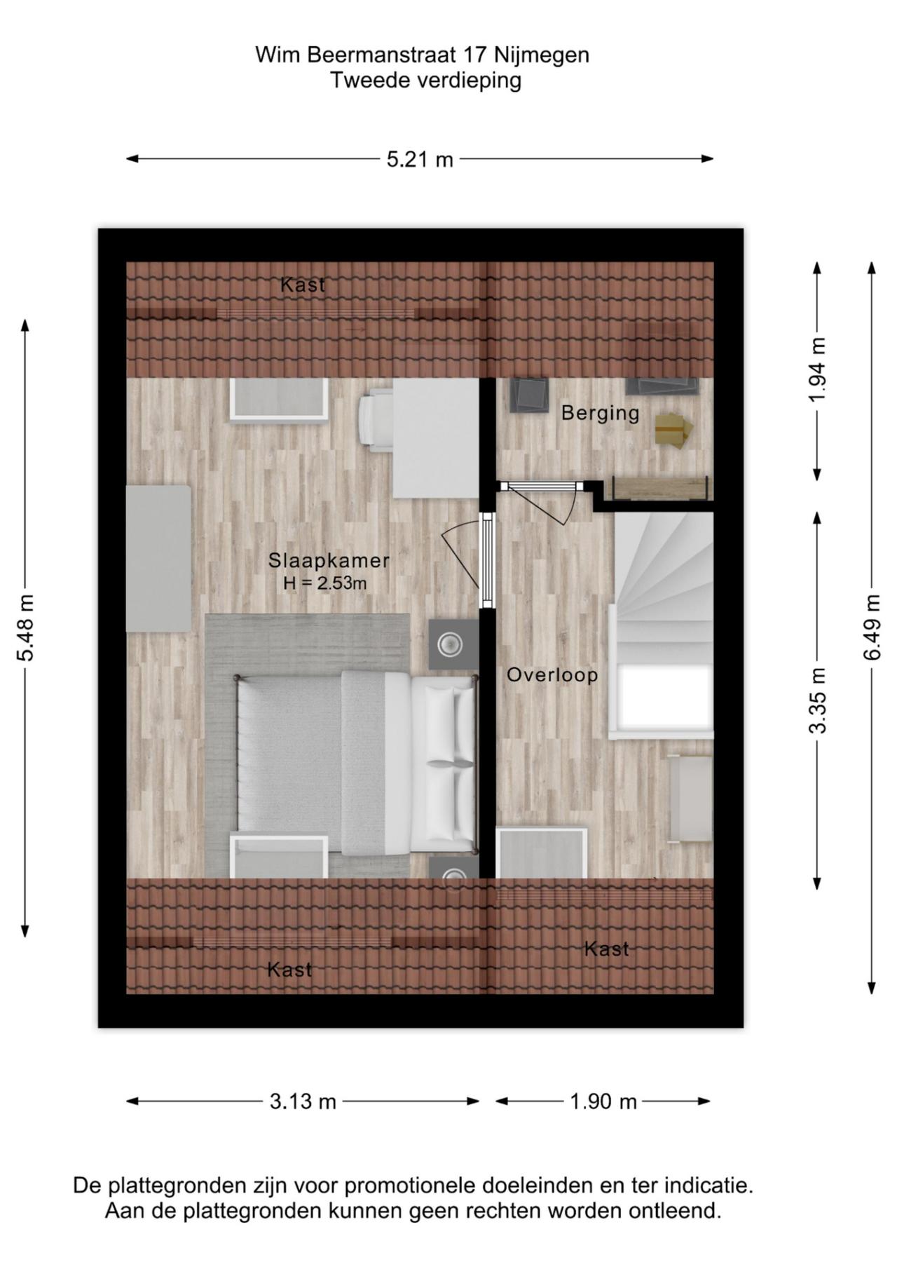 Wim Beermanstraat 17, Nijmegen (6523 RC)