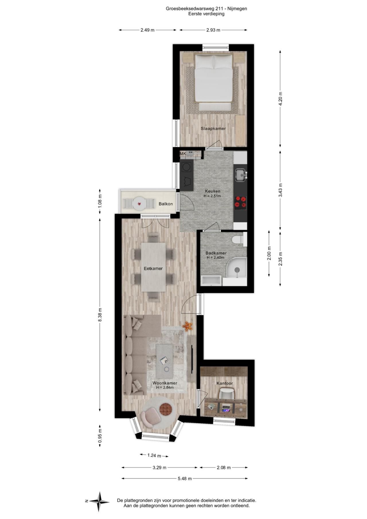 Groesbeeksedwarsweg 211, Nijmegen (6521 DH)