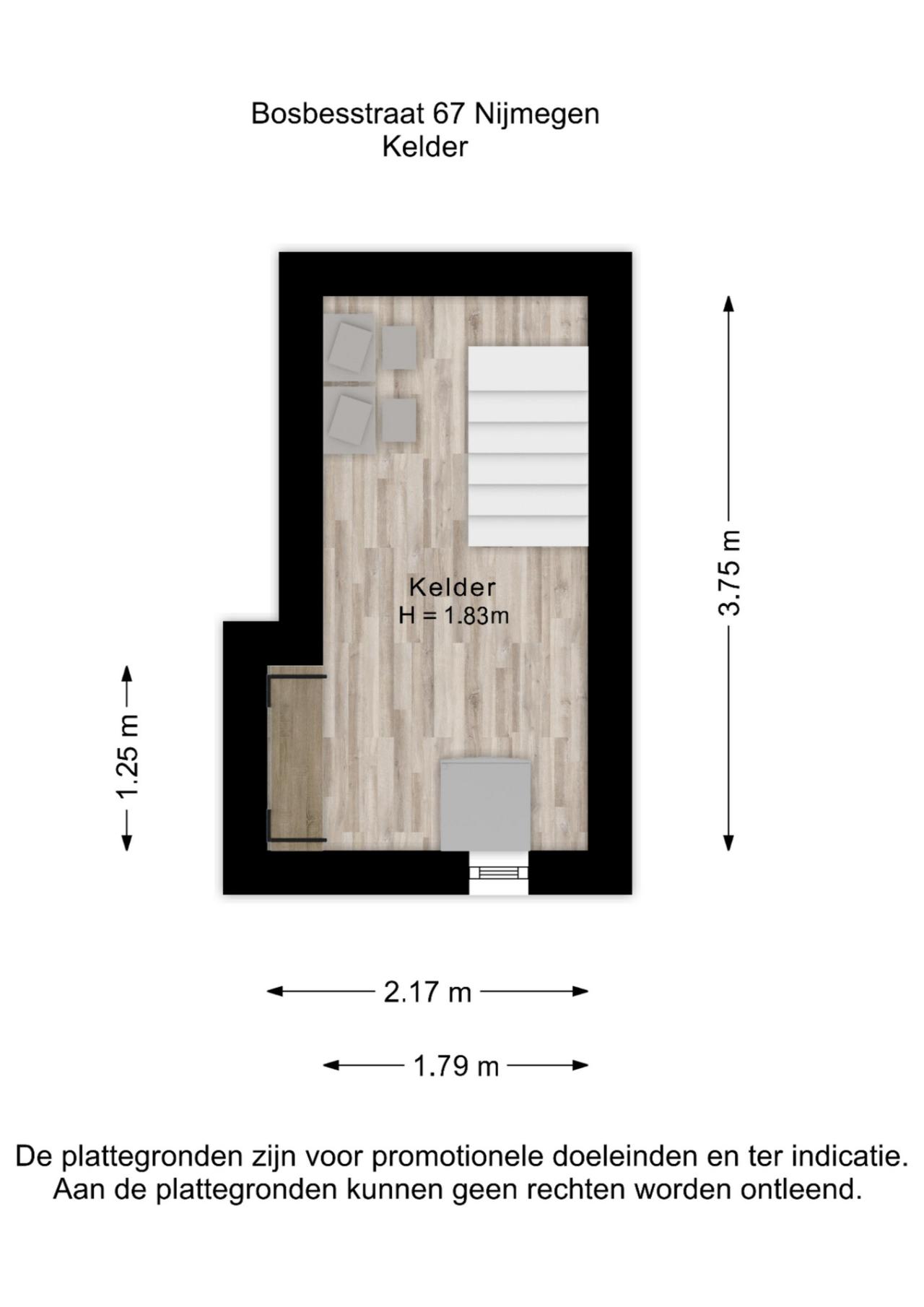 Bosbesstraat 67, Nijmegen (6542 NM)
