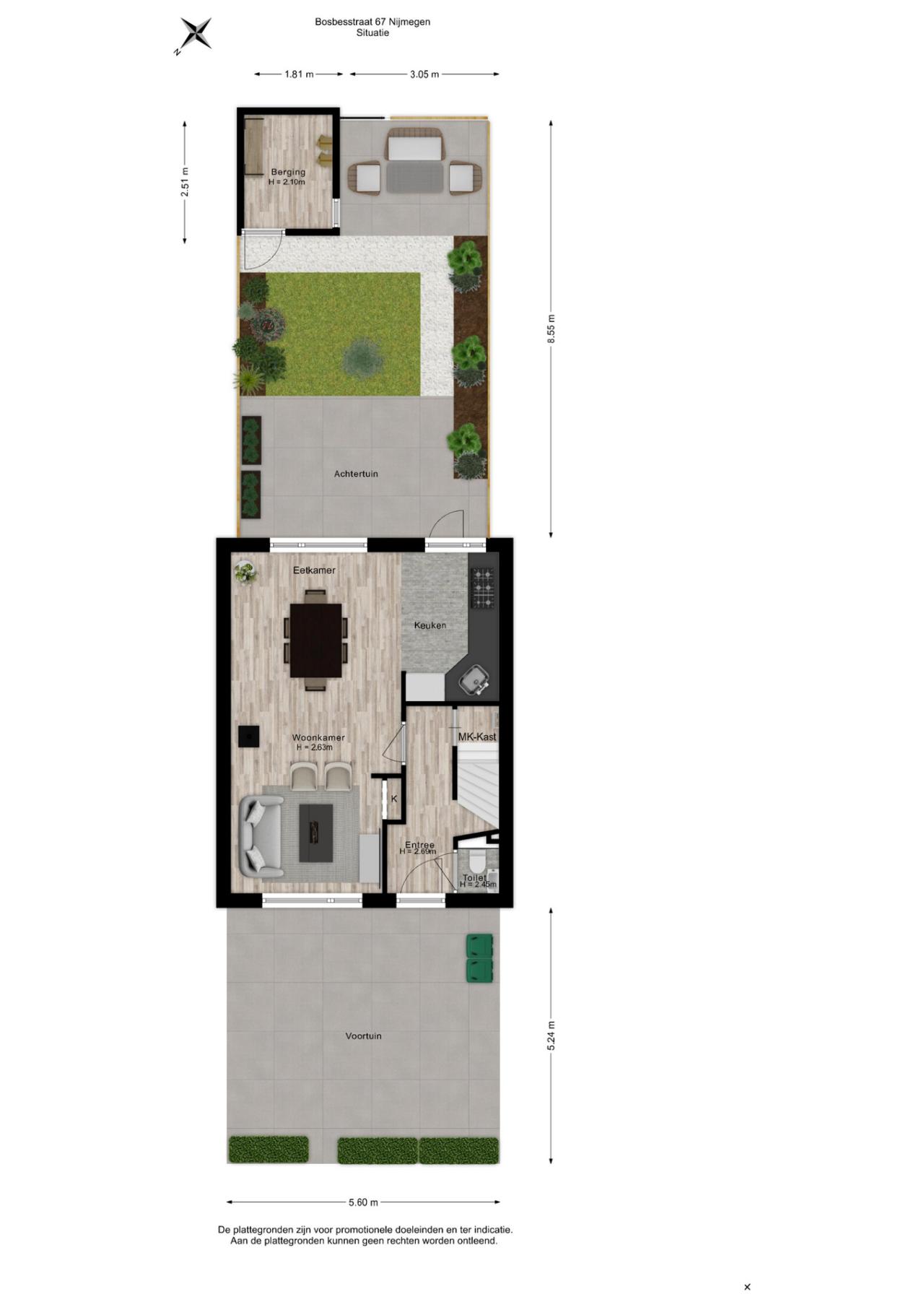 Bosbesstraat 67, Nijmegen (6542 NM)