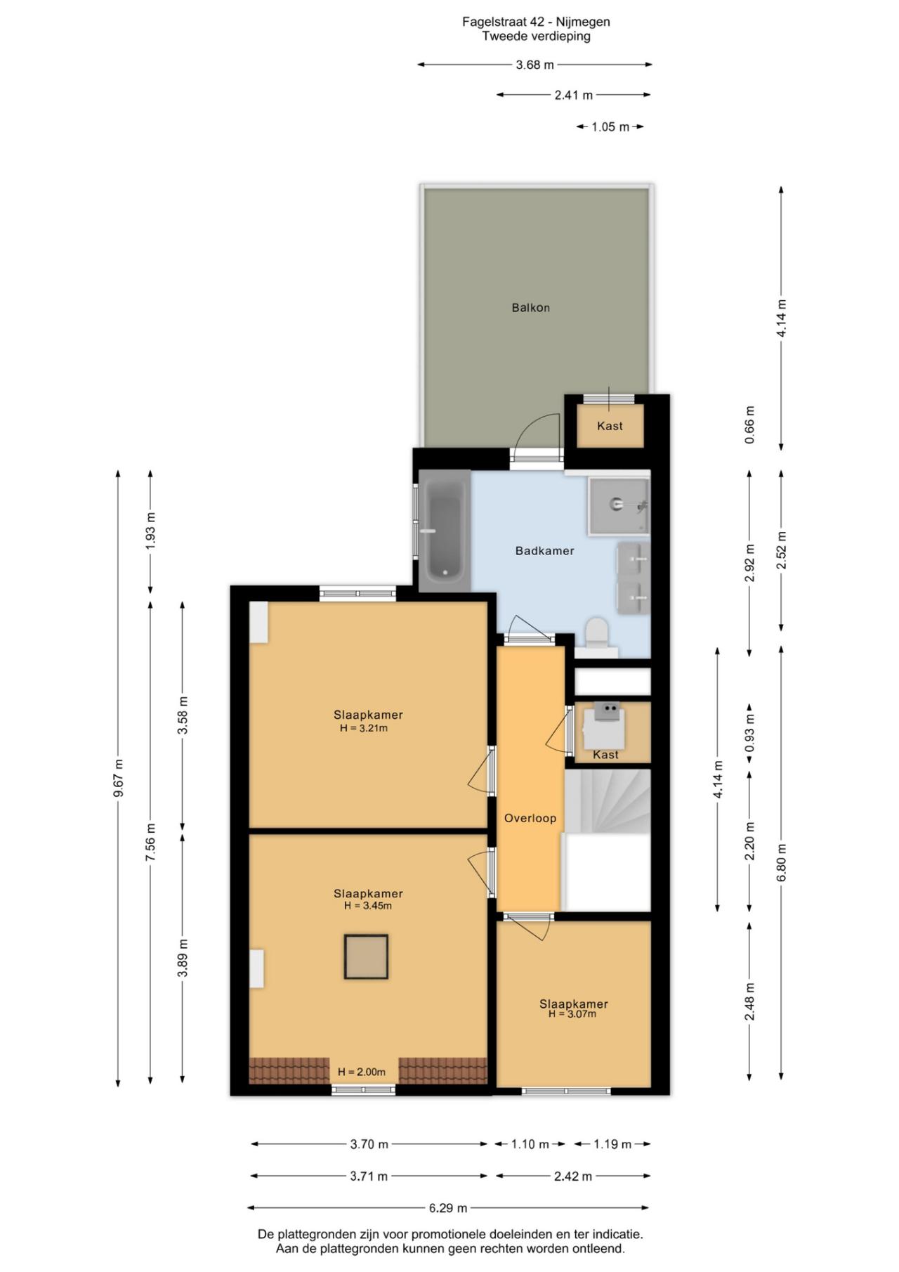 Fagelstraat 42, Nijmegen (6524 CG)