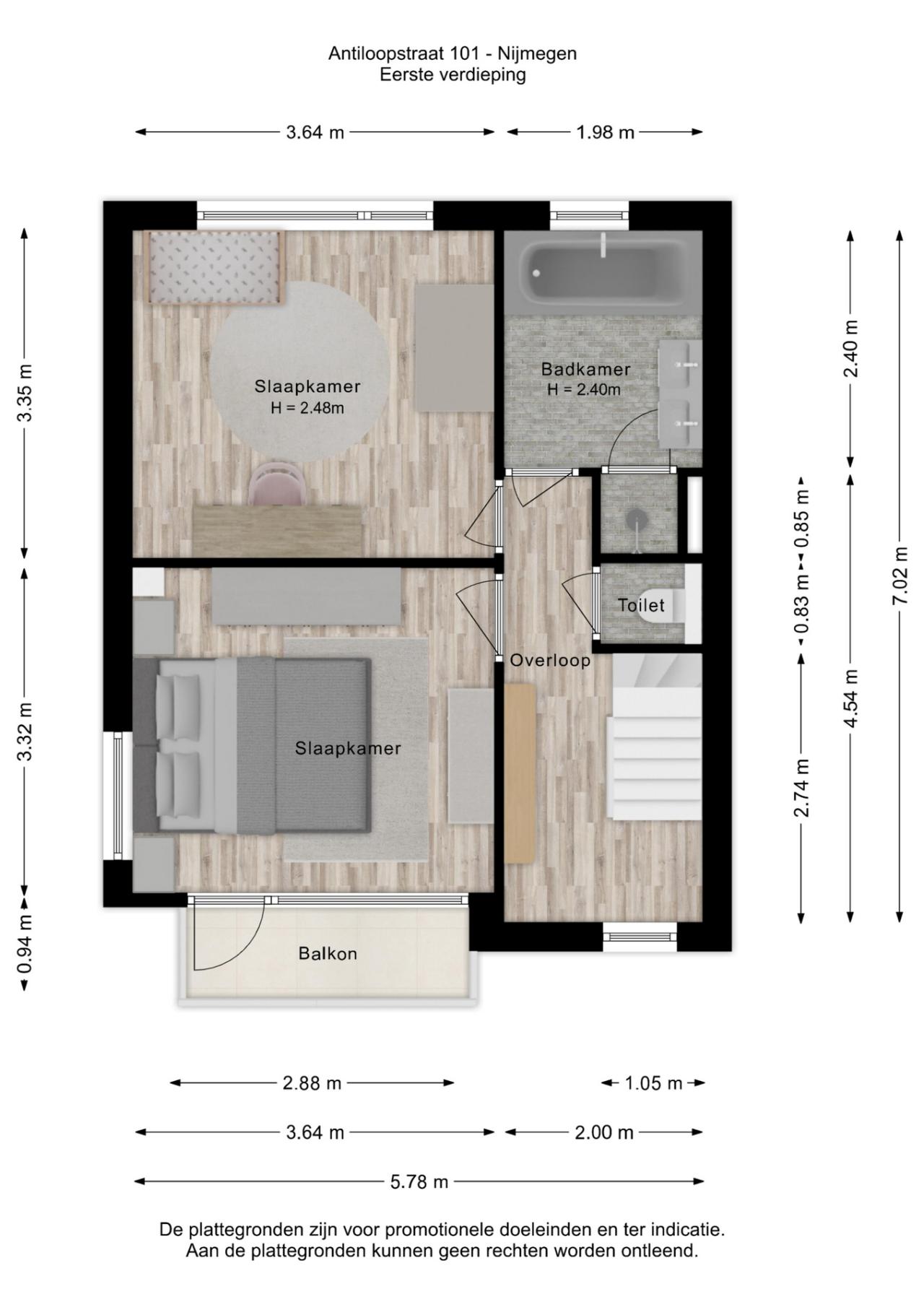 Antiloopstraat 101, Nijmegen (6531 TM)