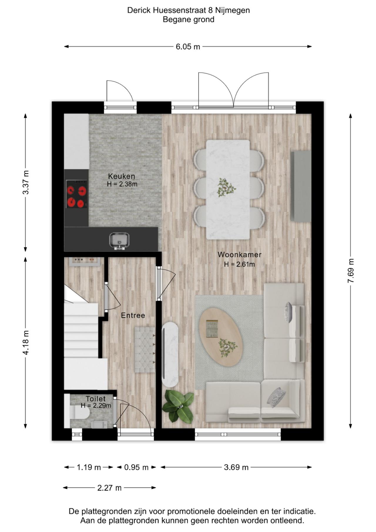 Derick Huessenstraat 8, Nijmegen (6525 PZ)