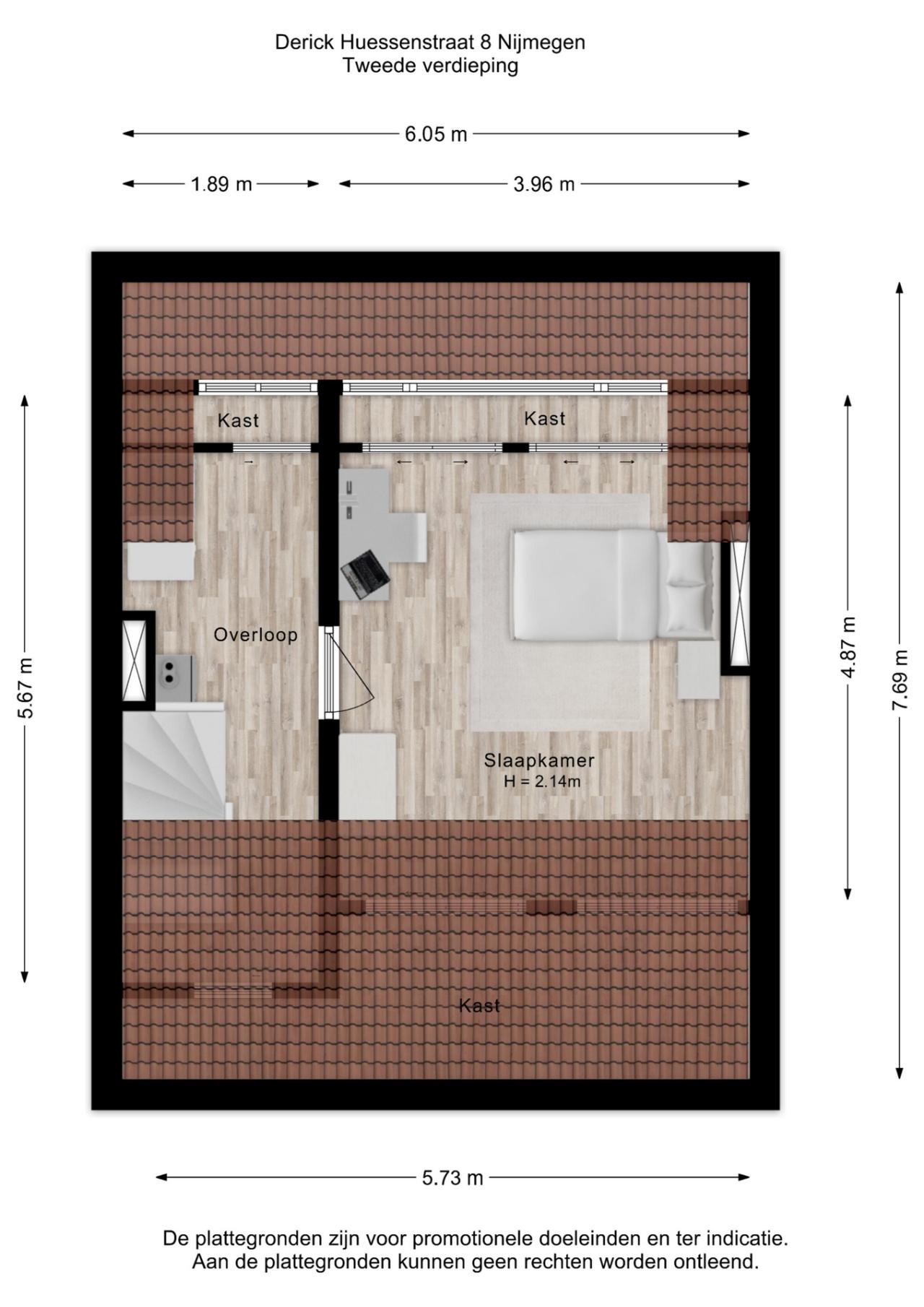 Derick Huessenstraat 8, Nijmegen (6525 PZ)
