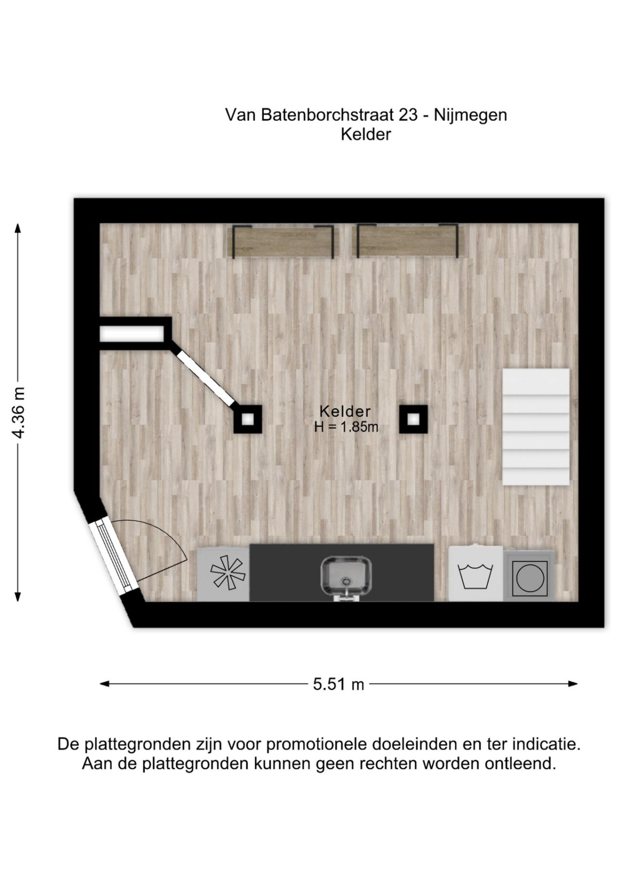 van Batenborchstraat 23, Nijmegen (6532 XJ)