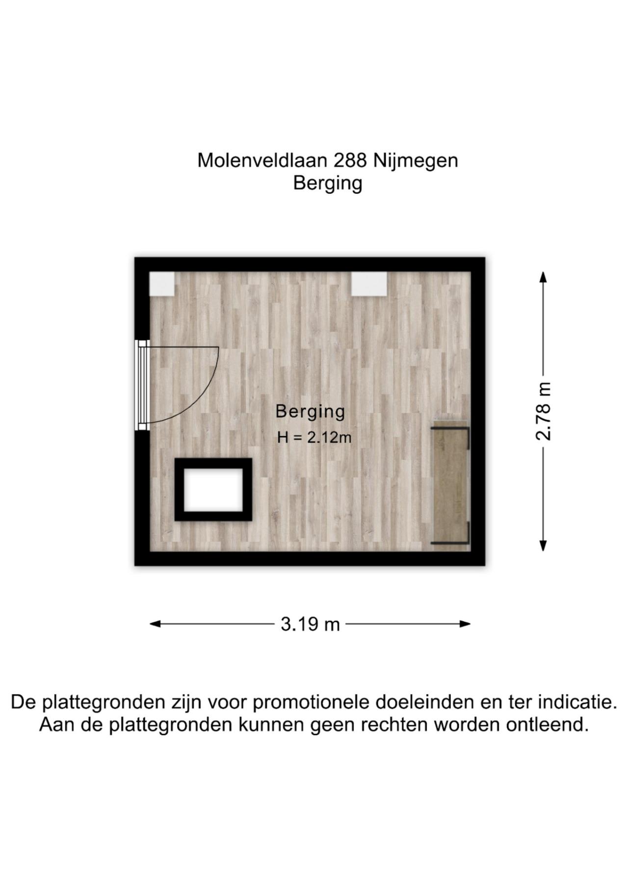 Molenveldlaan 288, Nijmegen (6523 RR)