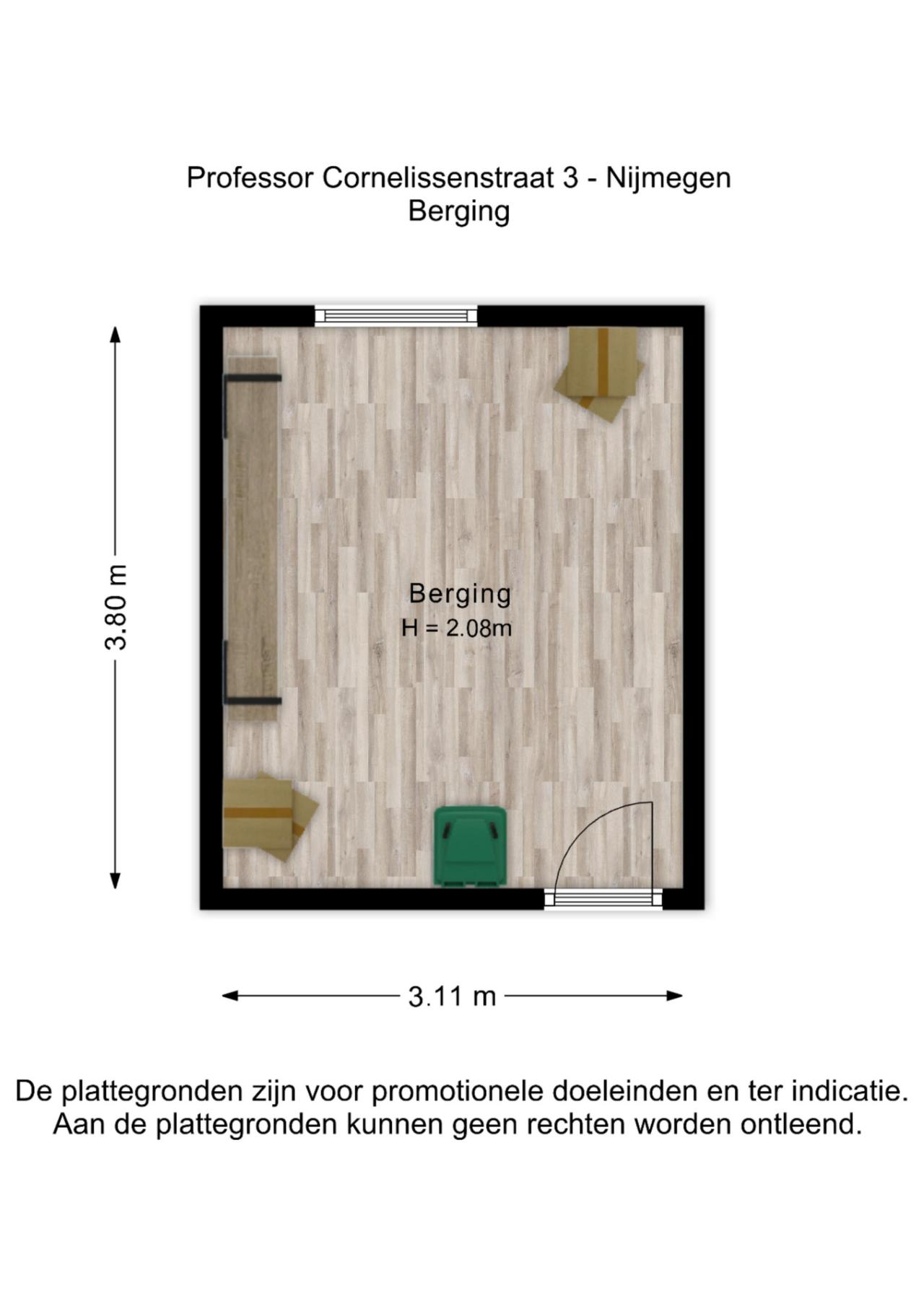 Professor Cornelissenstraat 3, Nijmegen (6524 PD)