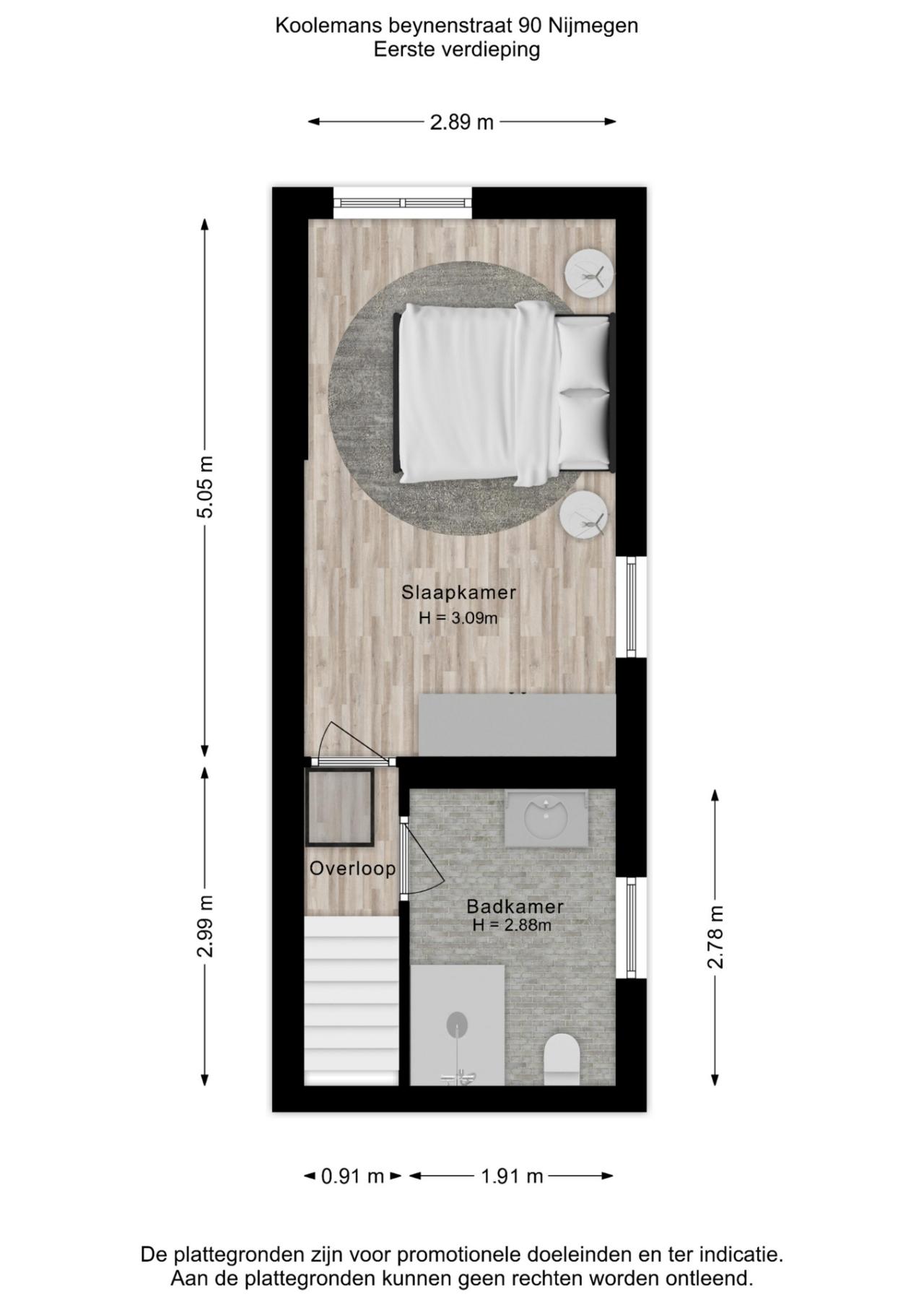 Koolemans Beynenstraat 90, Nijmegen (6521 EX)